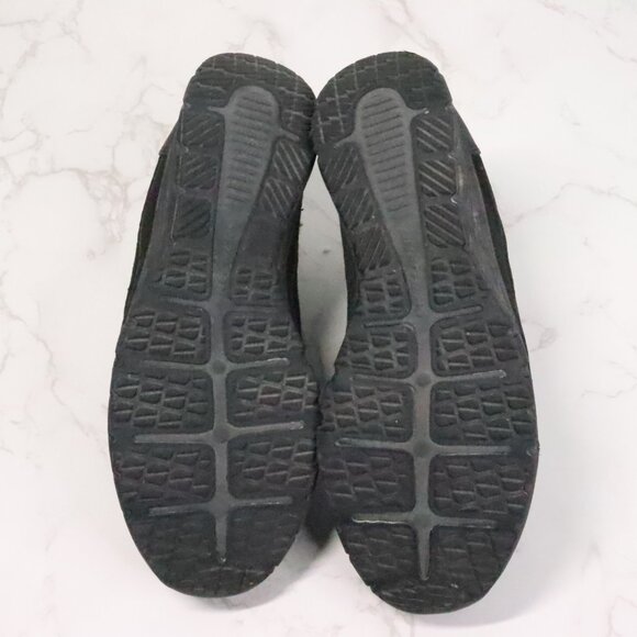 Skechers Women's 8.5 Gratis Black Air-Cooled Memory Foam Slip-On Sneakers Shoes - Picture 8 of 9